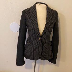 Zara Basics Multi Pattern Blazer